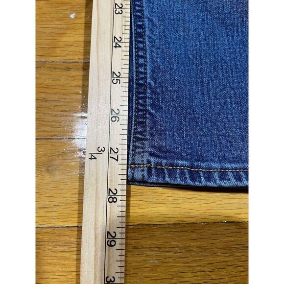 Old Navy Jeans Women's Size 10 R Blue Boyfriend Skinny Mid Rise Denim - Picture 6 of 8